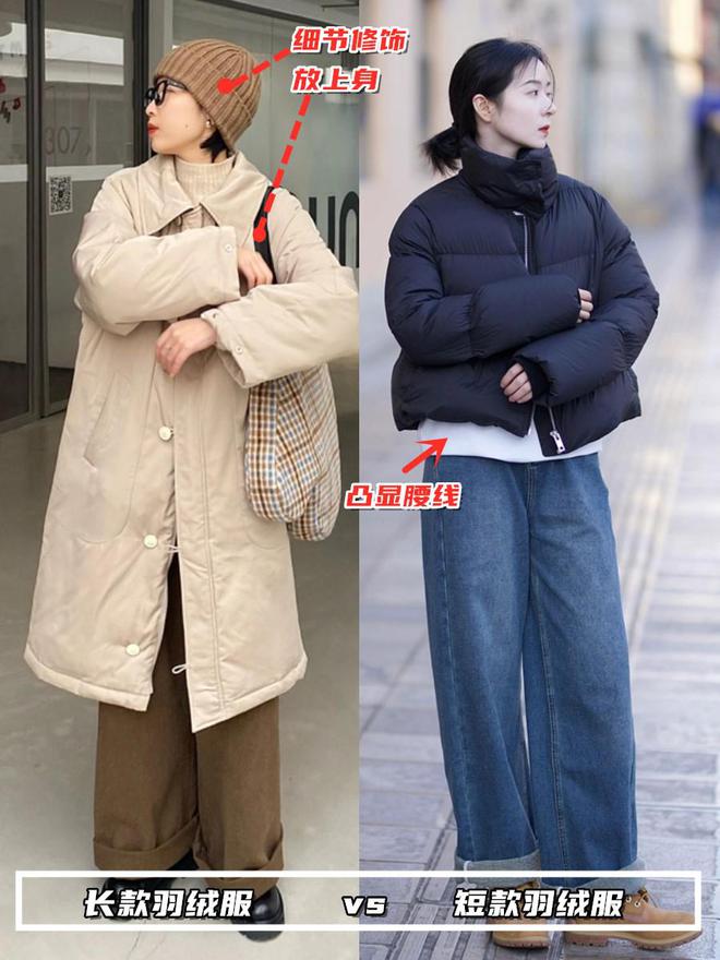 羽絨服想要穿出時(shí)髦感重點(diǎn)應(yīng)該放在優(yōu)化身材比例上.jpg