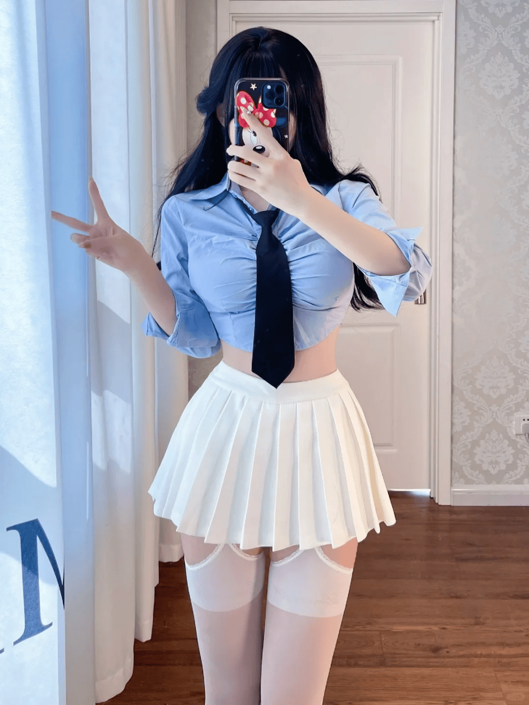 白絲吊帶襪，性感誘惑的致命魅力！